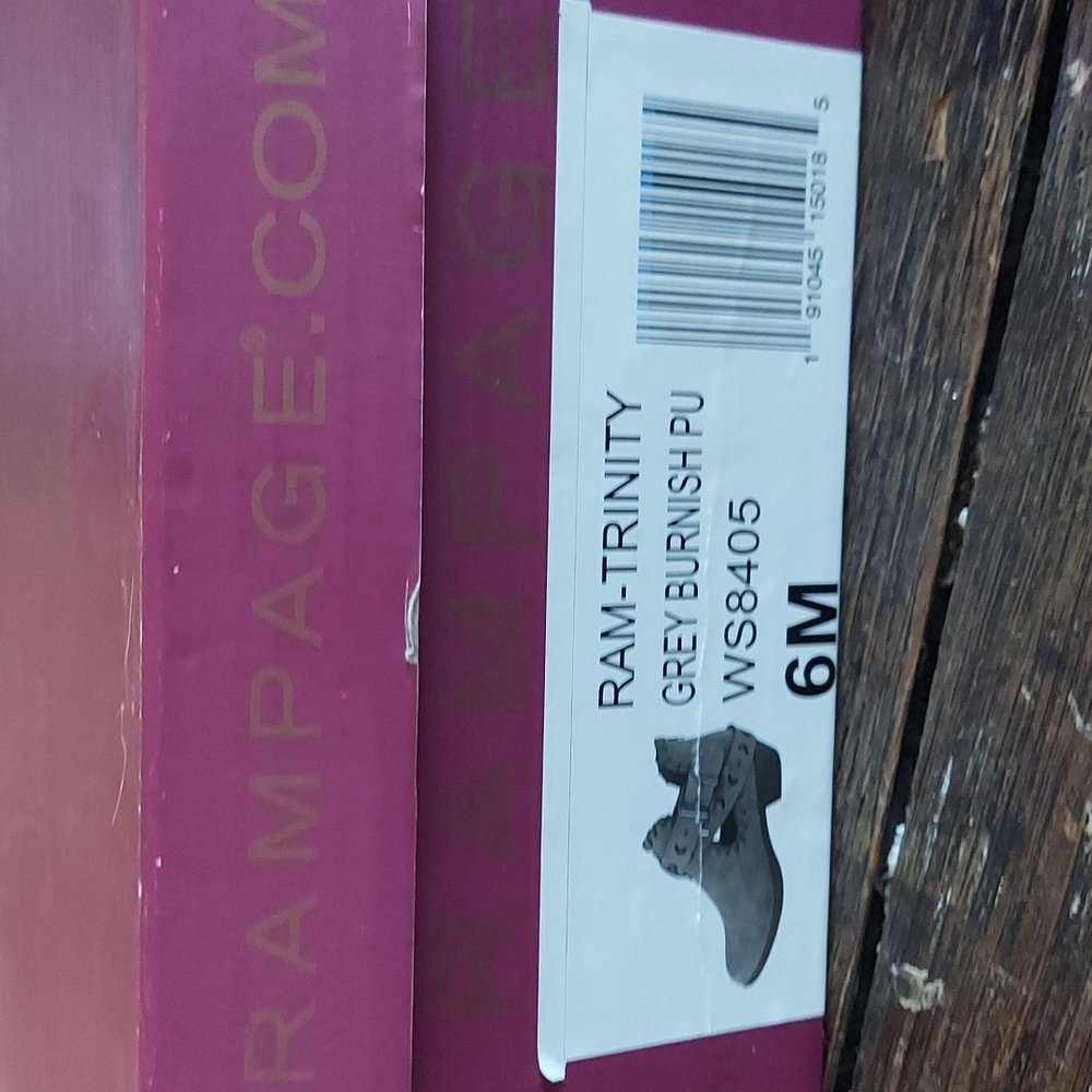 Rampage Grey trinity bootie